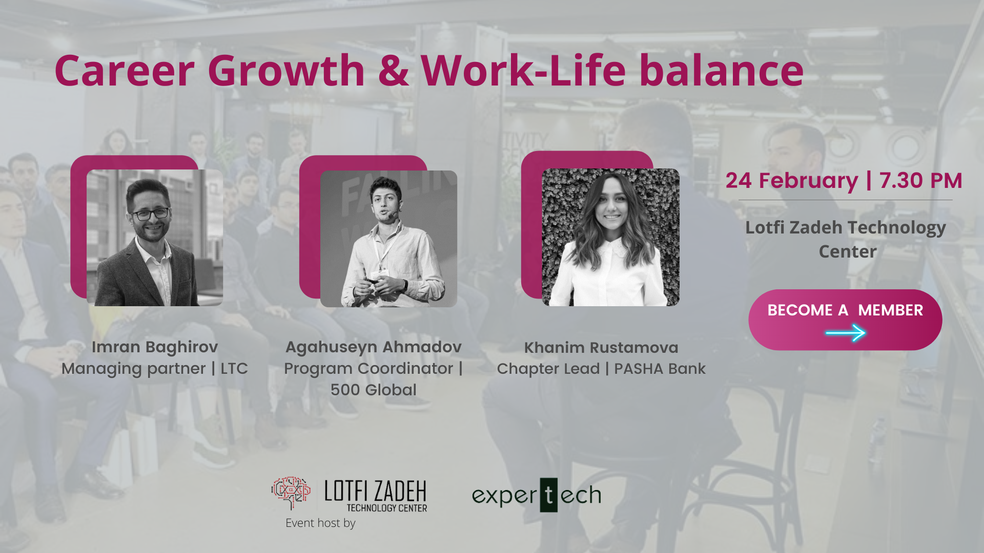 Career growth and work-life balance